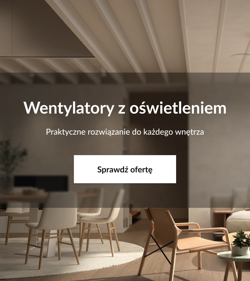 Wentylatory z oświetleniem