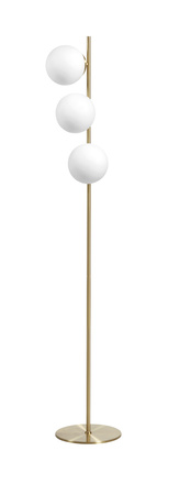 Lampa podłogowa RONDO mosiądz mat 3xE27 15cm