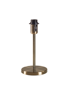 Lampa stołowa ROOMER mosiądz antyczny 1xE27 (abażur zamawiany osobno)