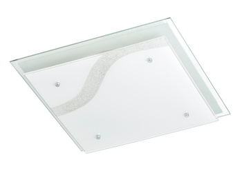 Plafon GIOIA, 42x42cm 3xE27 szkło dekoracyjne