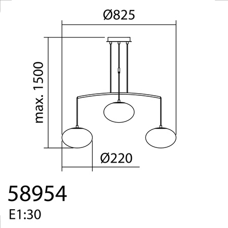 Lampa wisząca PRESS czarny mat 4xE27 szkło mleczne