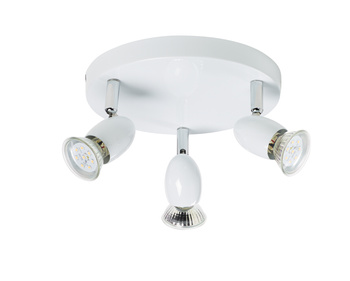 Lampa sufitowa OUVI 3xGU10 biały