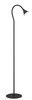 Lampa podłogowa CALA czarny LED 5W 4000K ruchoma