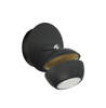 Lampa ścienna MIC B1 1xGU10 czarny mat, złoty
