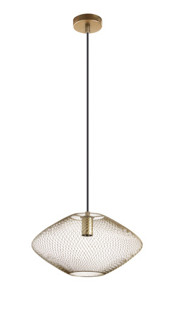 Lampa wisząca ALAN złoty Ø37cm 1xE27