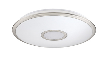 Lampa sufitowa NILO ø42cm LED 30W 3000-6000K z pilotem (biały z gwiazdami, chrom matowy)