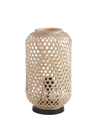 Lampa stołowa INDIA Ø24,5 naturalny 1xE27