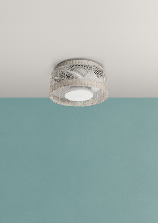 Wentylator IBIZA biały Ø61 DC 30W LED 24W CCT zmienna barwa , pilot