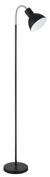 Lampa podłogowa CIGNO czarny mat 1xE27 ruchoma