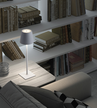 Lampa stołowa PALS czarny LED 3,5W akumulatorowa przenośna, ściemnianie