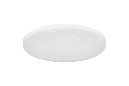 Plafon EROS LED 24W 3000K ø33cm biały z gwiazdami