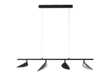 Lampa wisząca SENDA czarny mat LED 4x7W 3000K