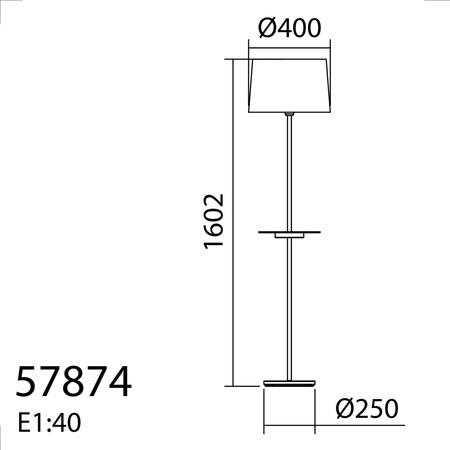 Lampa podłogowa ROMESA czarny mat, naturalny 1xE27 porty USB A & C abażur biały