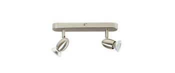 Lampa sufitowa OUVI 2xGU10 chrom matowy