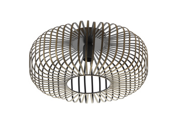 Lampa sufitowa VARILLA czarne złoto E27