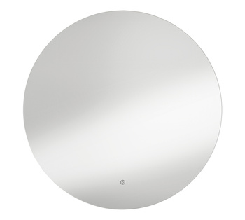Lustro łazienkowe LUNA Ø80 42W CCT 3000-4000-5500K światło odbite IP44 ściemnianie dotykowe, funkcja odparowania