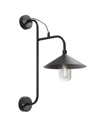 Lampa ścienna GRIFE 1xE14 czarny