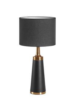 Lampa stołowa GAEL czarny 1xE27 abażur czarny