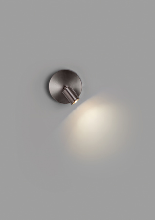 Lampa ścienna READER R chrom matowy 3W 3000K