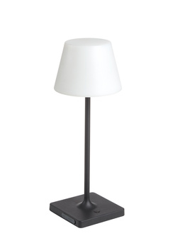 Lampa stołowa MASH czarny 2W 3000K IP44 akumulatorowa przenośna, ściemnianie