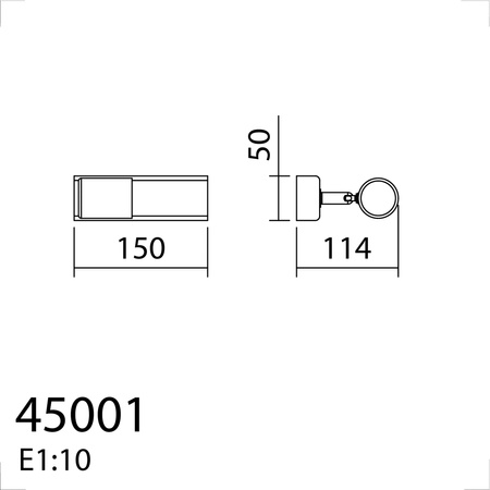 Lampa sufitowa ETNIA B1 czarny mat 1xE27, naturalne drewno sosnowe