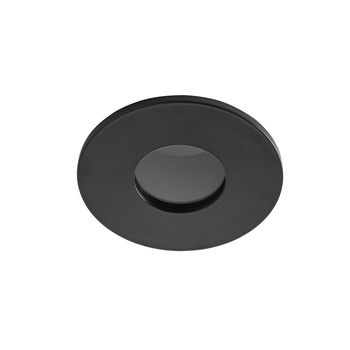 Lampa podtynkowa łazienkowa DARBY czarny GU10 ø86mm IP65