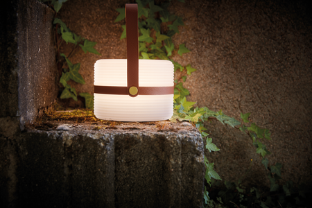 Lampa stołowa VILMA brązowy 0,6W 3000K+RGB IP44 akumulatorowa przenośna