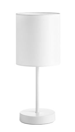 Lampa stołowa SET biały 1xE27 abażur biały