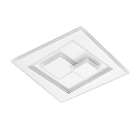 Lampa sufitowa TALI biały 60W 52x52cm CCT 3000-4000-5500K pilot, ściemnianie, zmiana barwy