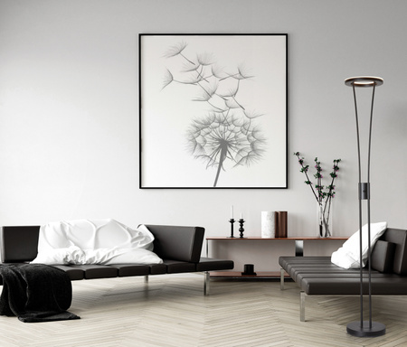 Lampa podłogowa ANELLO S czarny LED 30W 3000K ściemniacz