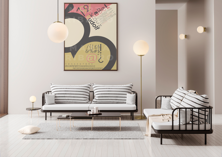 Lampa wisząca RONDA mosiądz mat 1xE27 śr. klosza 30cm