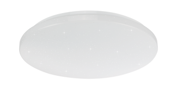 Plafon EROS LED 15W 3000K ø28cm biały z gwiazdami