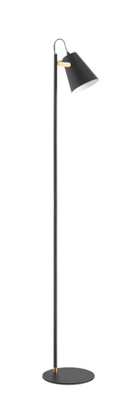 Lampa podłogowa KAI czarny E27