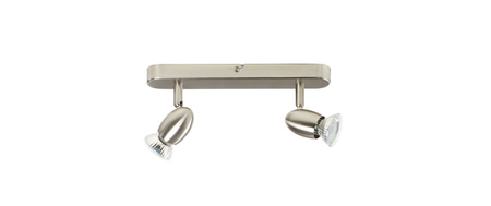 Lampa sufitowa OUVI 2xGU10 chrom matowy