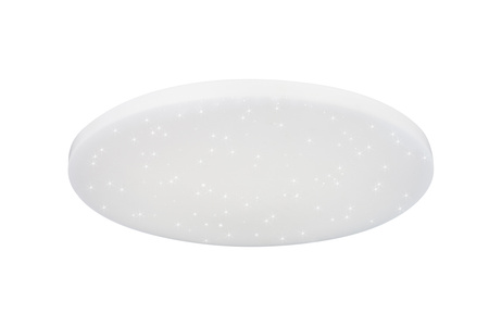 Plafon EROS LED 36W 3000K ø38cm biały z gwiazdami