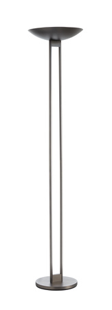 Lampa podłogowa FIRA nikiel czarny matowy 3xE27