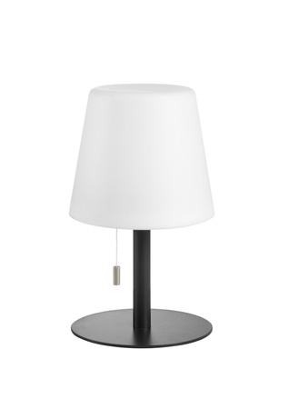 Lampa stołowa BONDI czarny 1,8W 3000K+RGB IP44 akumulatorowa przenośna