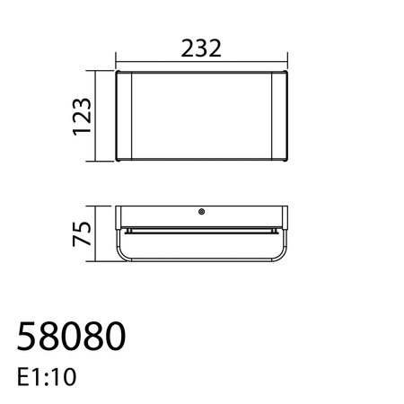 Lampa ścienna TOIS biały mat LED 8W 3000K
