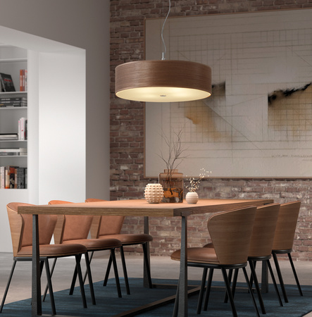 Lampa wisząca DISCO 60 ciemny brązowy 4xE27