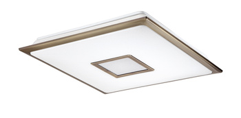 Lampa sufitowa NILA 47x47cm LED 40W 3000-6000K z pilotem (biały z gwiazdami, brązowy)