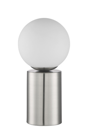 Lampa stołowa MARS chrom matowy E14 włącznik dotykowy