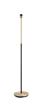 Lampa podłogowa JULIETTE mosiądz mat, czarny mat 1xE27 (abażur zamawiany osobno)
