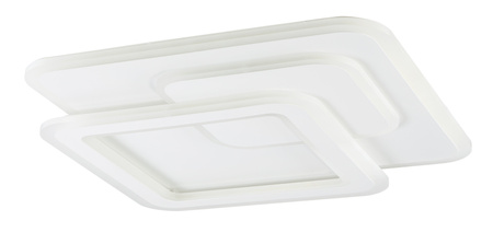 Lampa sufitowa PLUNI LED 65W 50cm CCT 3 barwy, pilot, ściemnianie