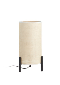 Lampa stołowa ISAC naturalny ø20cm 1xE27