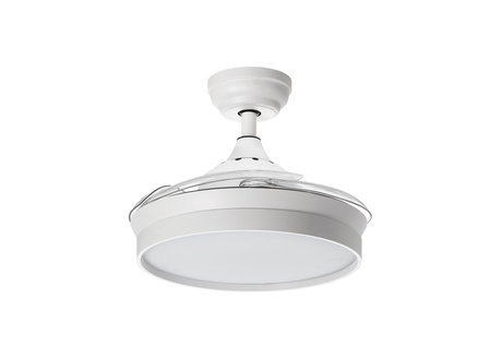 Wentylator BLANES XS biały Ø915 DC 22W LED 24W CCT zmienna barwa, pilot