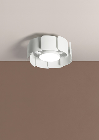 Wentylator VENTI SNAIL biały Ø40 DC 20W LED 24W CCT zmienna barwa, pilot