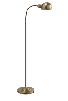 Lampa podłogowa PEP brązowa 1xE27 giętka