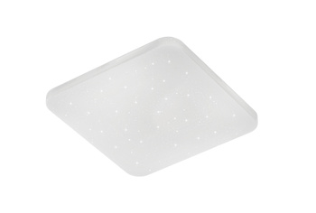 Plafon LIPSA, LED 24W 4000K 33x33cm biały z gwiazdami
