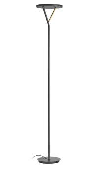 Lampa podłogowa PLANA S czarny mat LED 40W ściemnialna