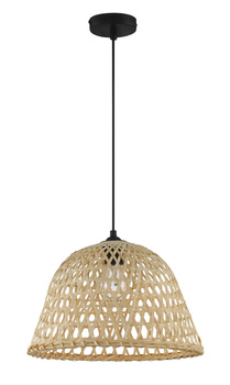 Lampa wisząca DAVID naturalny bambus Ø35cm 1xE27